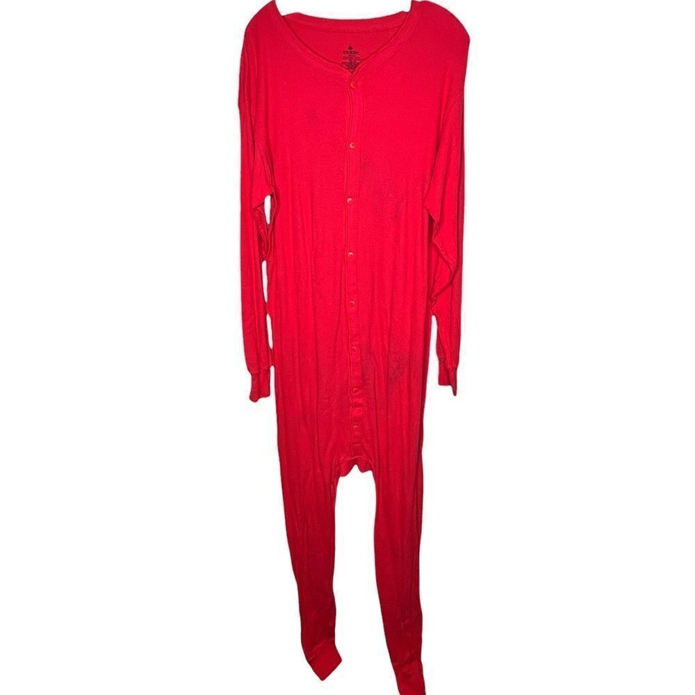 Indera Red Long Johns‎ nwt